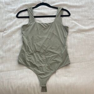 Abercrombie & Fitch Olive Green Bodysuit